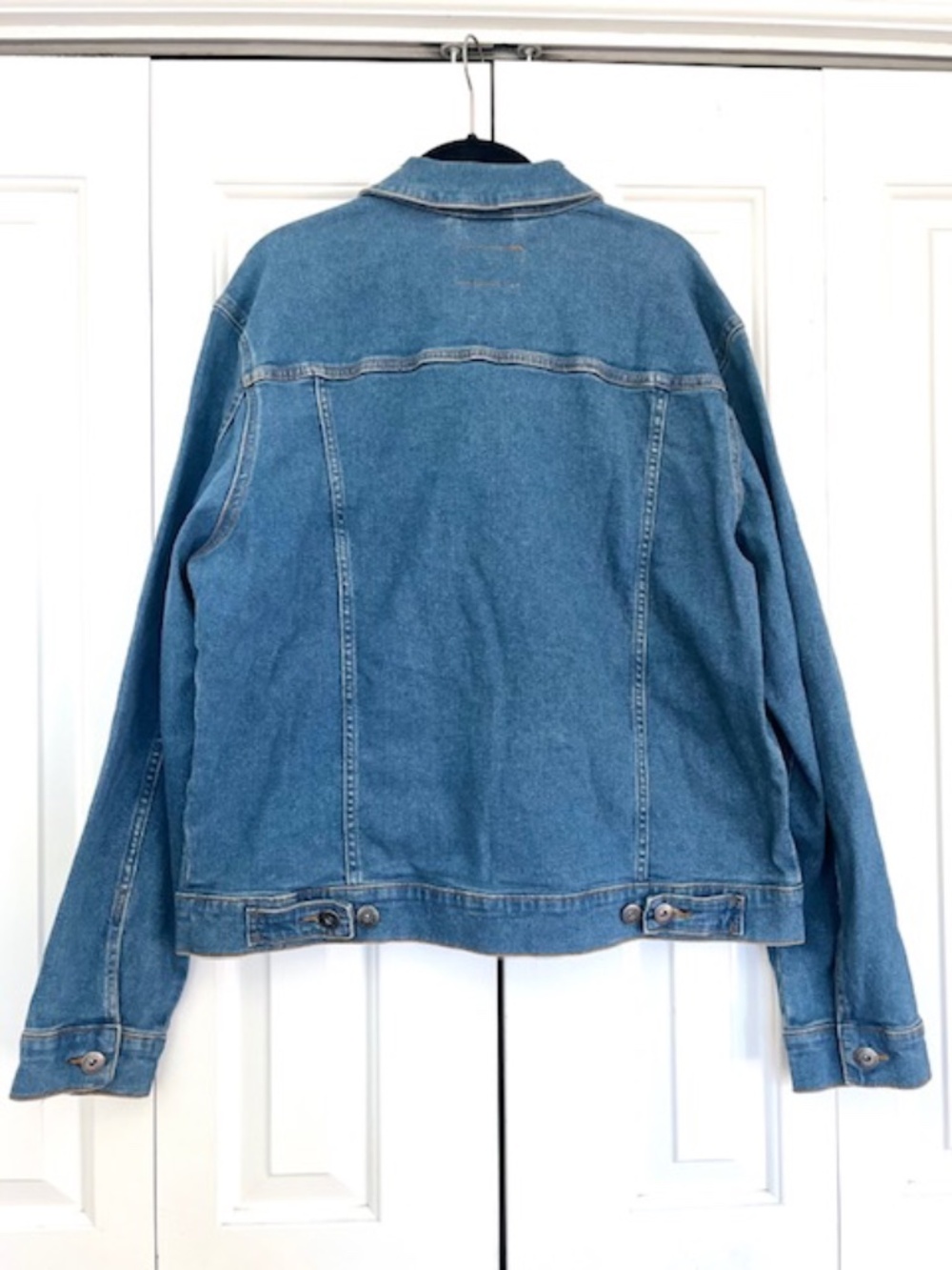 Men's Denim Jacket - Goodfellow & Co™ Mid Wash size L NWT - Picture 3 of 7